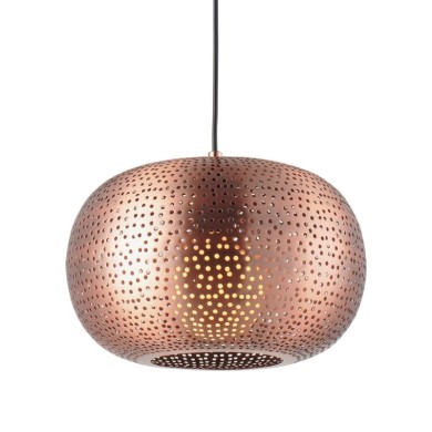 NETTO ΦΩΤΙΣΤΙΚΟ ΚΡΕΜΑΣΤΟ ΣΑΤΙΝΕ ΧΑΛΚΙΝΟ ΜΕΤΑΛΛΙΚΟ ΣΥΜΒΑΤΙΚΟ 1ΧΕ27 IP20 Φ300Χ1200mm