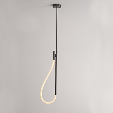 PENDANT LAMP LED 12W 3000K 536LM MALPO METAL+SILICON IP20 L18.5*H150
