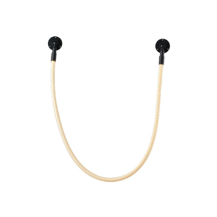 MALPO-ΦΩΤΙΣΤΙΚΟ ΚΡΕΜΑΣΤΟ ΜΑΥΡΟ ΜΕΤΑΛΛΙΚΟ LED SMD 16W 3000K 980LM IP20 Φ70Χ1600ΜM 