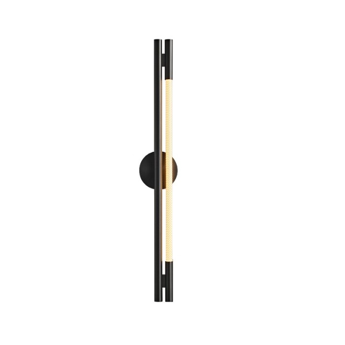 WALL LAMP LED 9W 3000K 320LM MALPO METAL+SILICON IP20 L11.5*W6.5*H80
