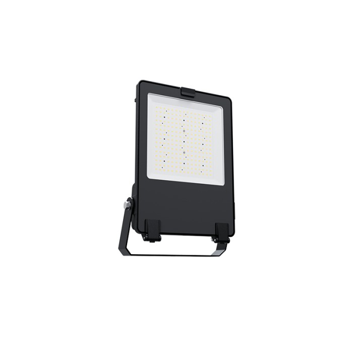LED FLOODLIGHT 100-277V AC 150W 6000K CRI>70 155lm/W 110° IP66 IK08 5 YEARS