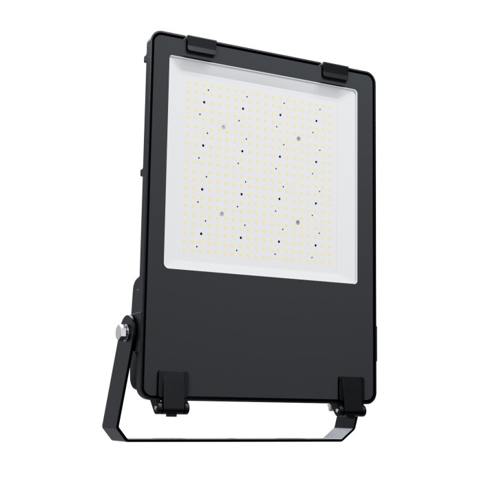 LED FLOODLIGHT 100-277V AC 200W 6500K CRI>70 155lm/W 110° IP66 IK08 5 YEARS