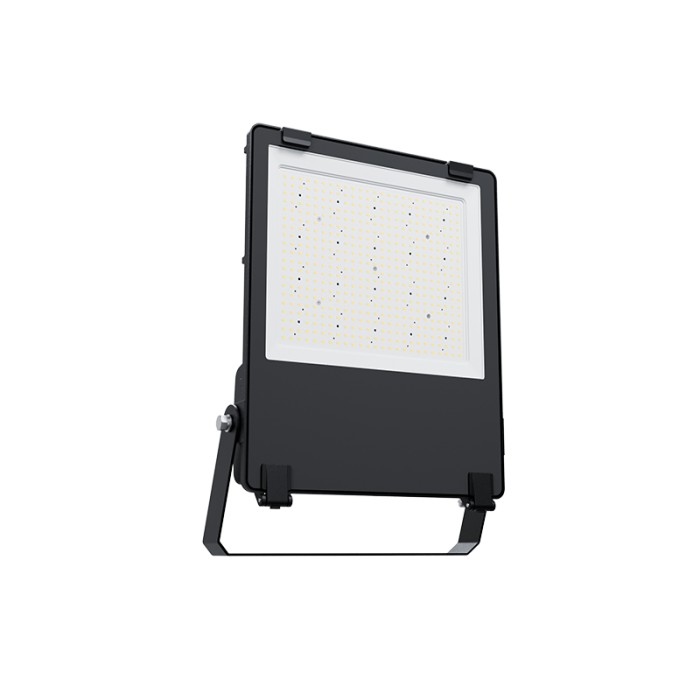LED FLOODLIGHT 100-277V AC 300W 6000K CRI>70 155lm/W 110° IP66 IK08 5 YEARS