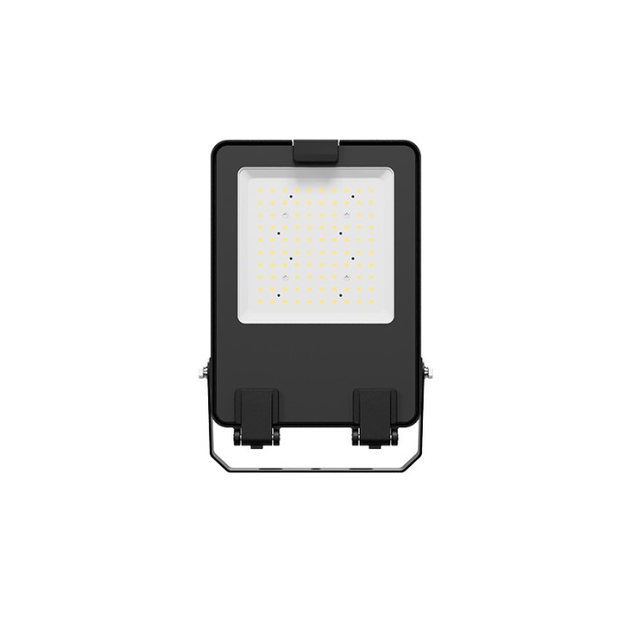 LED FLOODLIGHT 100-277V AC 50W 6000K CRI>70 155lm/W 110° IP66 IK08 5 YEARS