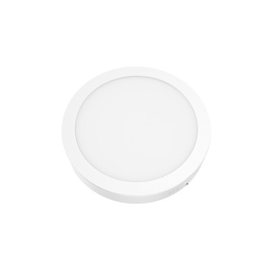 LED SLIM PANEL WHITE ROUND CEIL. 6W 4000K 470Lm Φ117mm 230V AC Ra80