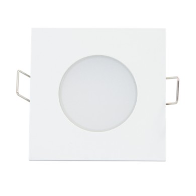 Υ/Κ LED SPOT IP65 WHITE SQUARE 5W 4.000K 230V AC 410Lm 120° Ra80
