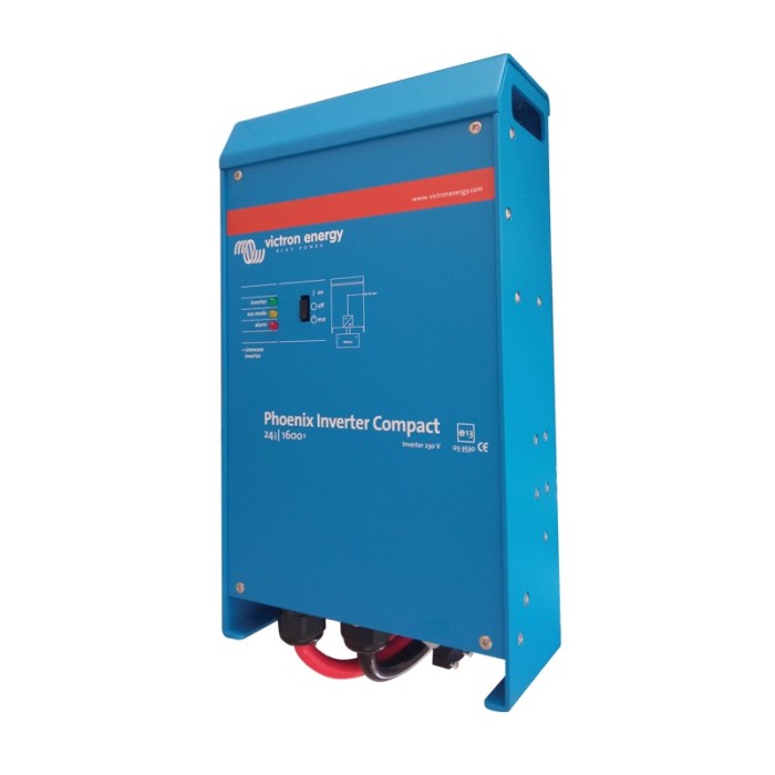 INVERTER PURE SINE WAVE 1600W, 24VDC VICTRON 