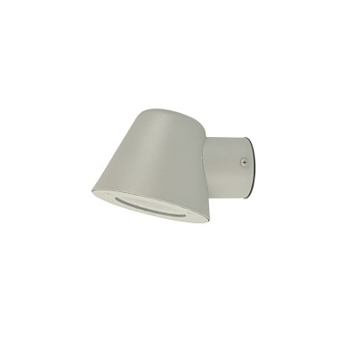 SAND GREY WALL LUMINAIRE VIDA 1XGU10 MAX.35W IP44 WITH CLEAR GLASS