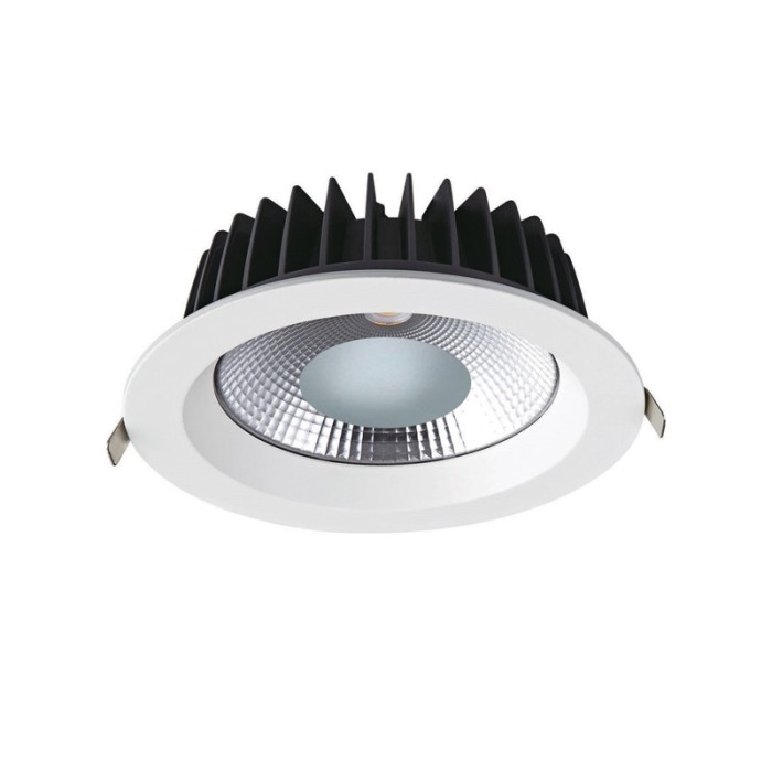 LED WHITE RECESSED DOWNLIGHT 20W 4000K 2600Lm 90° 230V AC Ra80 Φ140*63MM 5YRS
