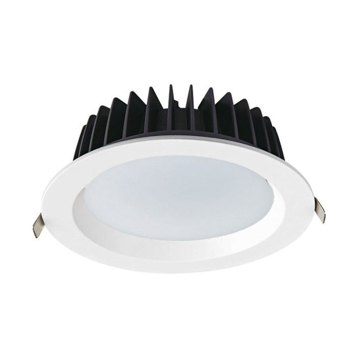 LED ΛΕΥΚΟ ΧΩΝΕΥΤΟ ΦΩΤΙΣΤΙΚΟ 40W 3000K 4600LM 90° 230V AC Ra80 Φ230*77MM 5YRS
