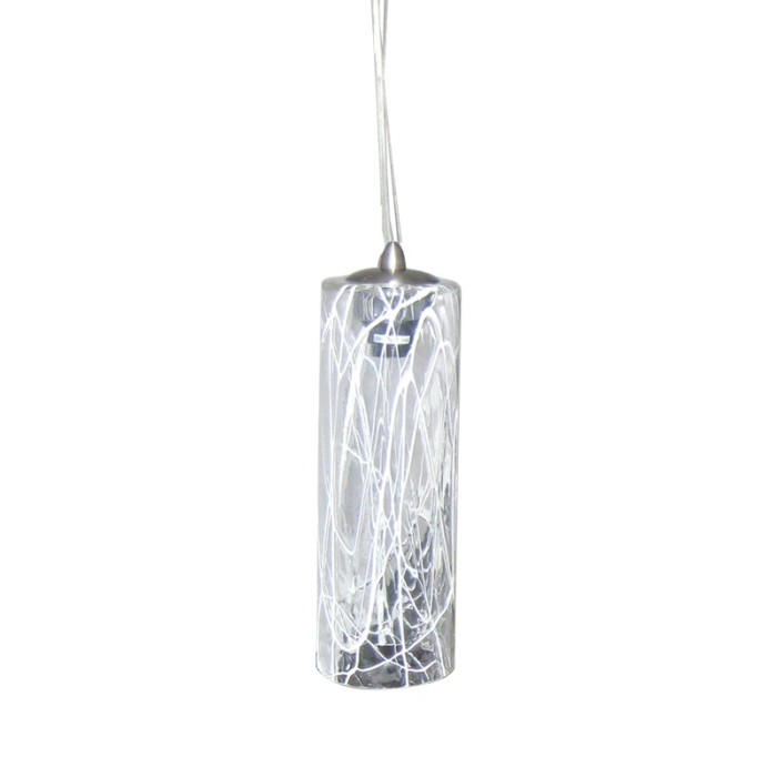 NETTO SUSPENDED LIGHT TRANSPARENT GLASS