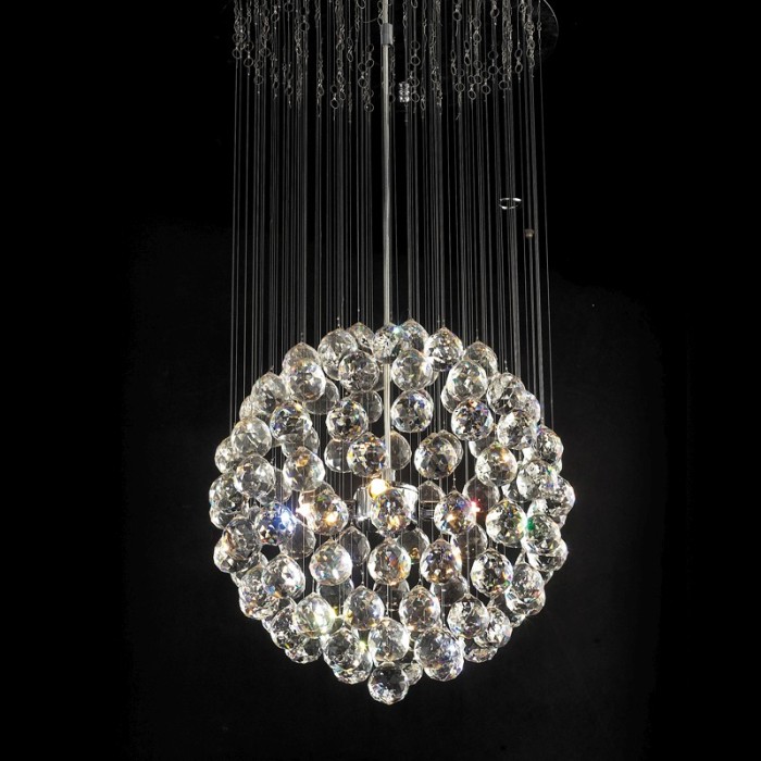 NETTO ΦΩΤΙΣΤΙΚΟ ΚΡΕΜΑΣΤΟ ΧΡΩΜΙΟ ΜΕΤΑΛΛΙΚΟ ΣΥΜΒΑΤΙΚΟ 4ΧG9 IP20 Φ330Χ700mm