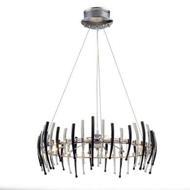 NETTO ΦΩΤΙΣΤΙΚΟ ΚΡΕΜΑΣΤΟ ΧΡΩΜΙΟ ΜΕΤΑΛΛΙΚΟ ΣΥΜΒΑΤΙΚΟ 12ΧG4 IP20 Φ60Χ1000mm