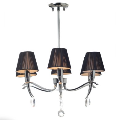 NETTO PENDANT LAMP BROWN D56 6X40W E14