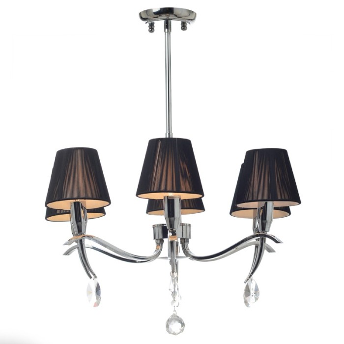 NETTO PENDANT LAMP BROWN D56 6X40W E14