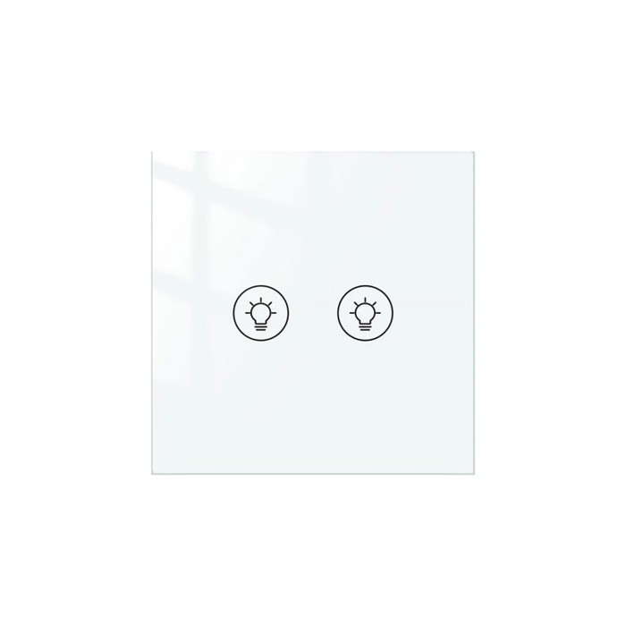 WIFI  ΔΙΑΚΟΠΤΗΣ  DIMMER 2g ΛΕΥΚΟ N+L 86*86mm