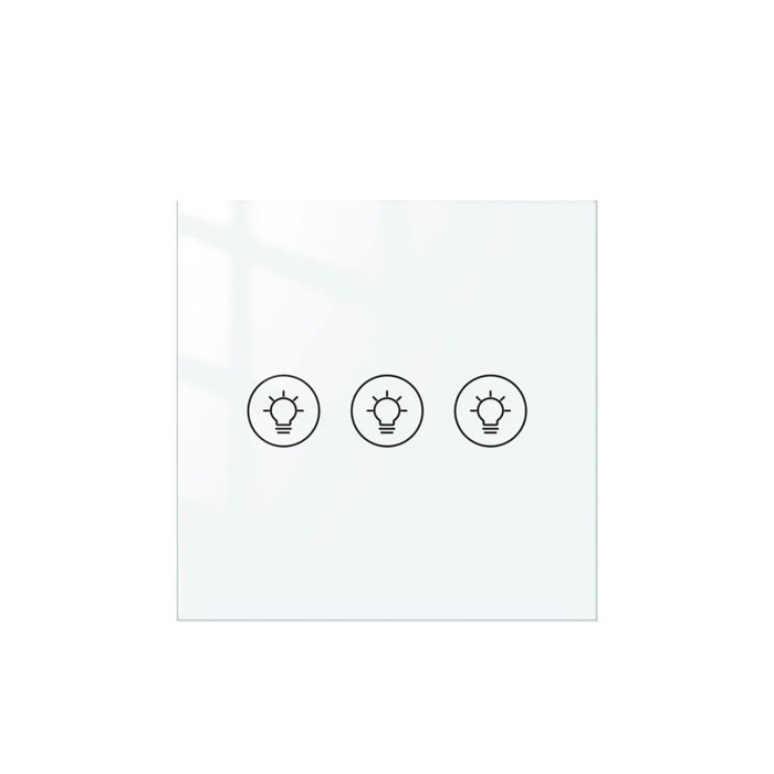 WIFI  ΔΙΑΚΟΠΤΗΣ DIMMER 3g ΛΕΥΚΟ N+L 86*86mm