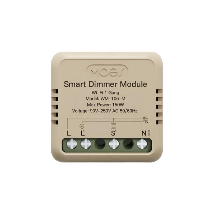 WIFI ΜΙΝΙ ΔΙΑΚΟΠΤΗΣ DIMMER 1g N+L