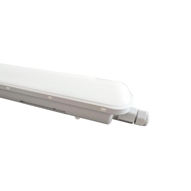 LED LINEAR LUMINAIRE WIMP 20W 672mm 4000K 2900Lm 120° IP66 ΙΚ10 Ra80 230VAC 5YRS