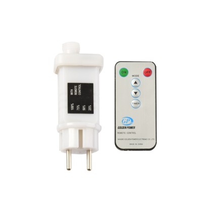  ADAPTOR 31VDC 12W & IR REMOTE CONTROLLER (ON/OFF+TIMER+DIMMER), STEADY LIGHTS MAX 1500LEDS