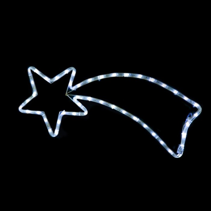 COMET ΜΟΝΟΚΑΝΑΛΟΣ ΦΩΤΟΣΩΛΗΝΑΣ 48 LED 2m ΨΥΧΡΟ ΛΕΥΚΟ FLASH IP20 680x290mm ΜΕ 1.5m ΚΑΛΩΔΙΟ