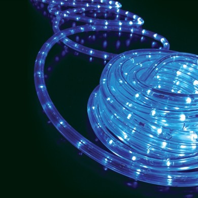 ΦΩΤΟΣΩΛΗΝΑΣ ΜΟΝΟΚΑΝΑΛΟΣ LED ΜΠΛΕ 36L/m 50m ΚΟΠΗ ΑΝΑ 2m IP44 & 3 ΣΕΤ ΕΞΑΡΤΗΜΑΤΑ