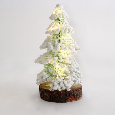  "PINE TREE TABLE" 10 MINI LED WW Λ/ΚΙΑ ΜΠ/ΡΙΕΣ (3AAA) IP20 10.5X10.5X26CM