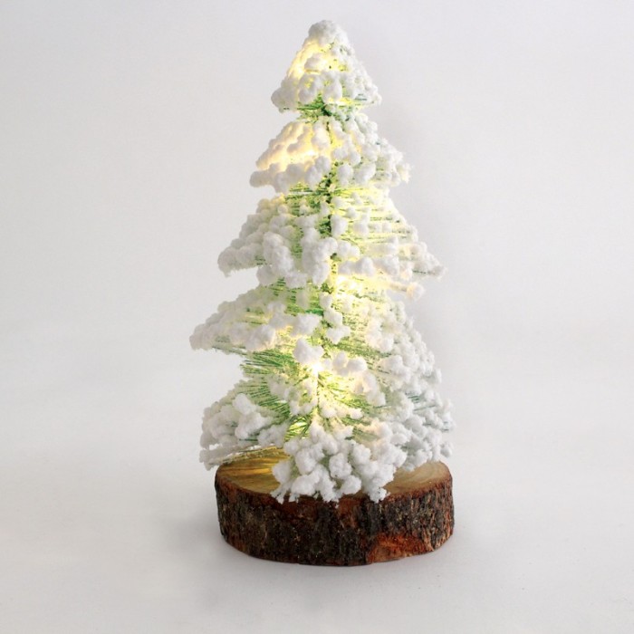  "PINE TREE TABLE" 10 MINI LED WW Λ/ΚΙΑ ΜΠ/ΡΙΕΣ (3AAA) IP20 10.5X10.5X26CM