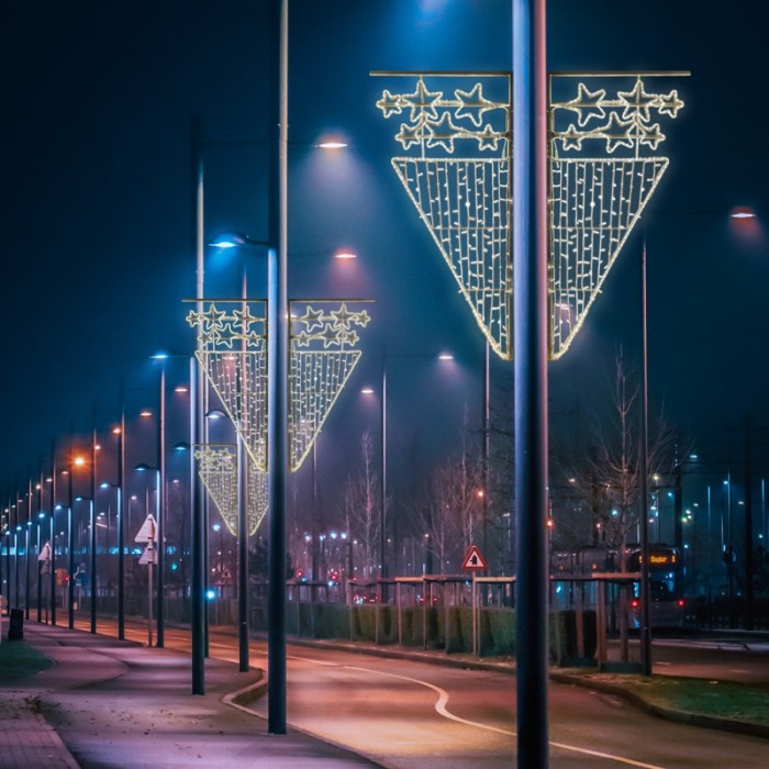 "ΕΠΙΣΤΗΛΟ ΔΙΑΚΟΣΜΗΤΙΚΟ 6 ΑΣΤΕΡΙΑ & ΚΑΤΑΡΡΑΚΤΗΣ ΜΟΝΟΚΑΝΑΛΟΣ ΦΩΤΟΣΩΛΗΝΑΣ 464 LED ΨΥΧΡΟ ΛΕΥΚΟ 8m & LED ΣΕ ΣΕΙΡΑ 9.6m ΜΠΛΕ ΣΤΑΘΕΡΑ IP65 1800x800mm ΜΕ 1.5m ΚΑΛΩΔΙΟ