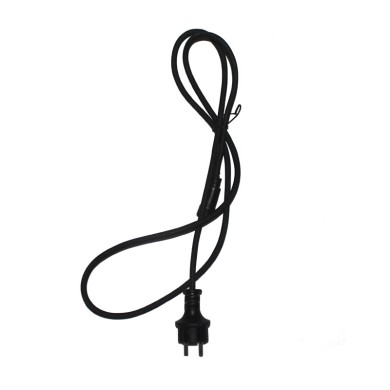  PLUG LEAD CABLE & CONNECTOR FOR MOTIF 2-WIRE ROPE LIGHT, IP44, 1.5m 