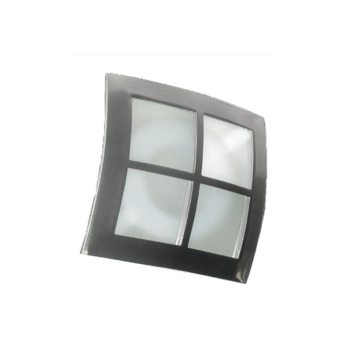  SPOT SQUARE RECTANGULAR MR16 NICKEL MAT