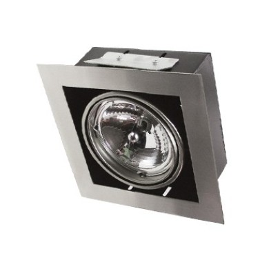 ΚΟΝΣΟΛΑ ΧΩΝΕΥΤΗ ΚΙΝΗΤΗ ΑΤΣΑΛΙ ΝΙΚΕΛ ΜΑΤ ΣΥΜΒΑΤΙΚΟ 1xAR111  IP20 207x207x85mm