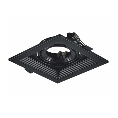 BLACK COLOR SPOT 1xGU10 130x130