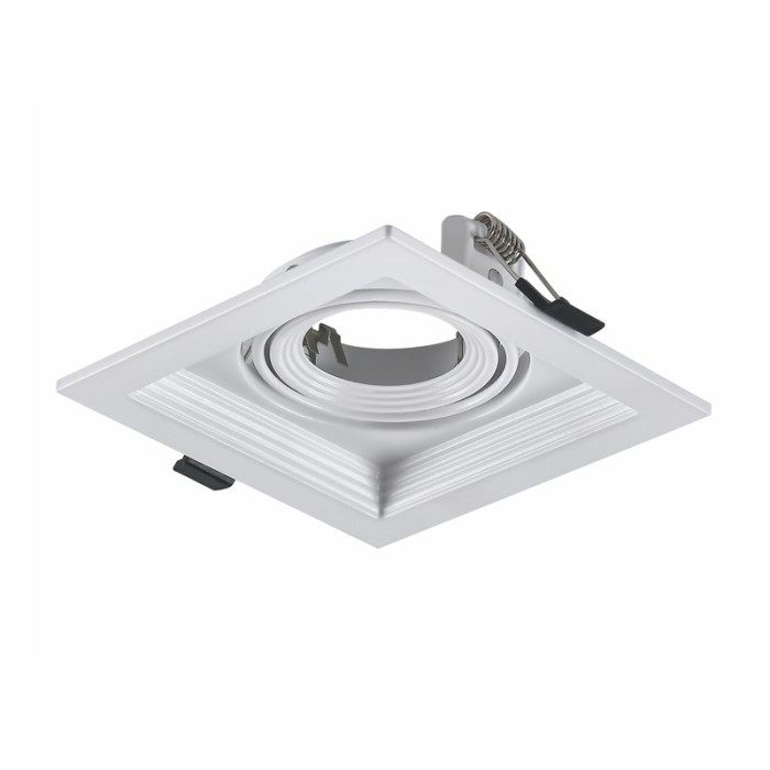 WHITE COLOR ΣΠΟΤ 1xGU10 130x130