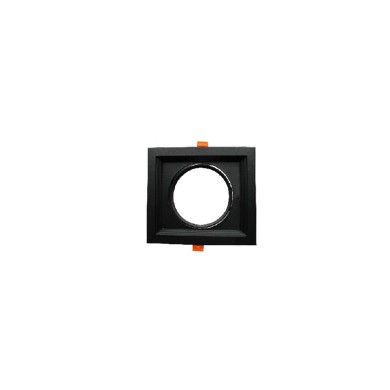 AR111 - ΚΟΝΣΟΛΑ ΧΩΝΕΥΤΗ ΓΙΑ ΣΠΟΤ ΑΣΤΑΛΙ ΜΑΥΡΗ IP20 Φ185x185mm