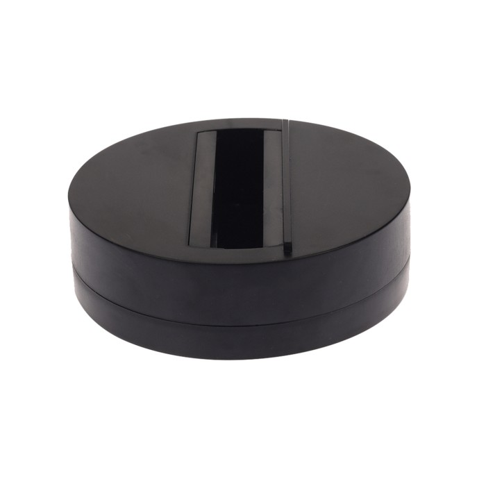 CEILING BASE 4 TRACK WIRE BLACK