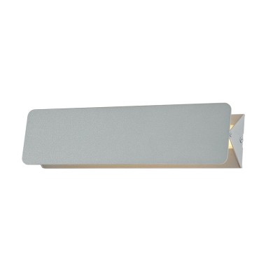NETTO WALL MOUNTED LED 10W 3000K ALUMINUM GREY 31X8X5,5CM PYRAMID