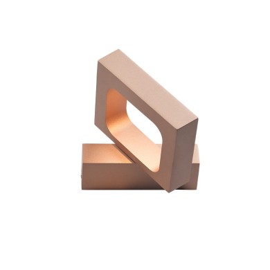 NETTO WALL MOUNTED LED 6W 3000K ALUMINUM GOLD 14,5X13X3CM CYCLOP