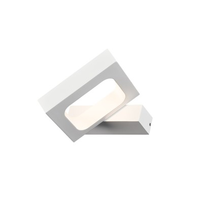 WALL MOUNTED LED 6W 3000K ALUMINUM WHITE 14,5X13X3CM CYCLOP