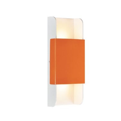 NETTO WALL MOUNTED LED 12W 3000K ALUMINUM ORANGE+WHITE 25X11X5,3CM 