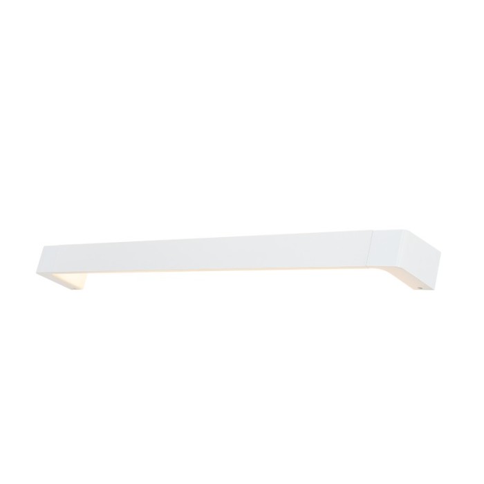 NETTO WALL MOUNTED LED 18W 3000K ALUMINUM WHITE 90Χ6,4Χ10,5CM FOGA
