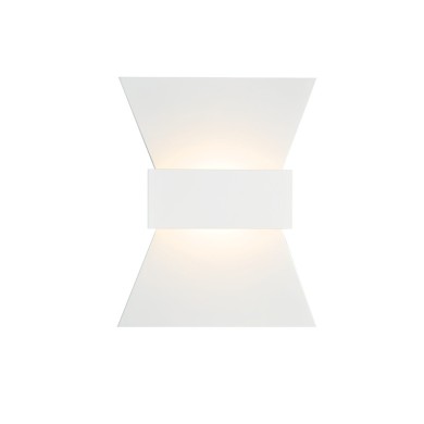 NETTO WALL MOUNTED LED 6W 3000K ALUMINUM WHITE 20Χ16Χ7CM ELEGANT