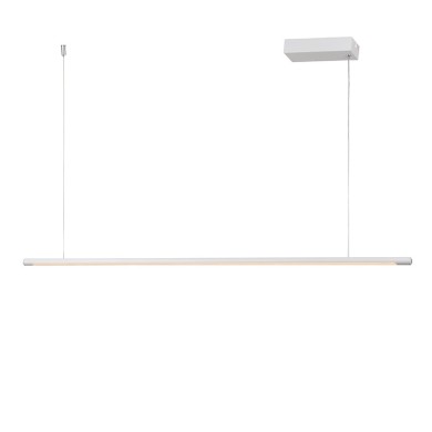 PENDANT LIGHTING LED 18W 3000K 1440LM WHITE ALUMINUM TOUCH DIMMER 105Χ1,8ΧΗ150CM AVENUE