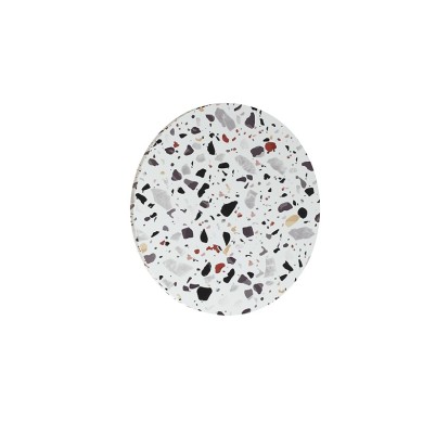 WALL MOUNTED LUMINAIRE LED 10W 3000Κ 800LM TERRAZZO MDF CIRCLE Φ22ΧΗ3,6CM ECLIPSE