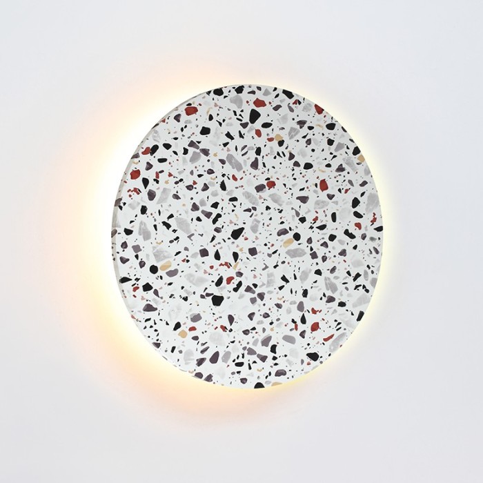 NETTO ΦΩΤΙΣΤΙΚΟ EΠITOIXO ΜΩΣΑΙΚΟ MDF LED 24W 3000K 1920Lm IP20 Φ38Χ340mm