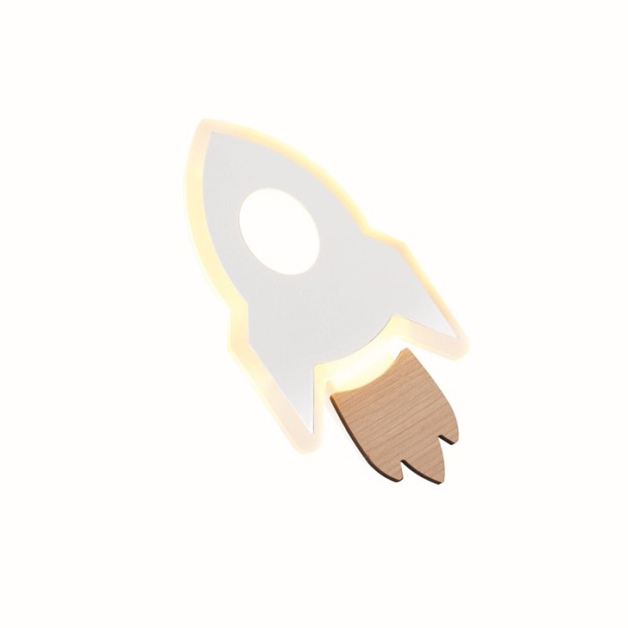 NETTO ΕΠΙΤΟΙΧΟ ΦΩΤΙΣΤΙΚΟ ΛΕΥΚΟ MDF LED 5.5W 3000K 385LM  240X130X38ΜM 