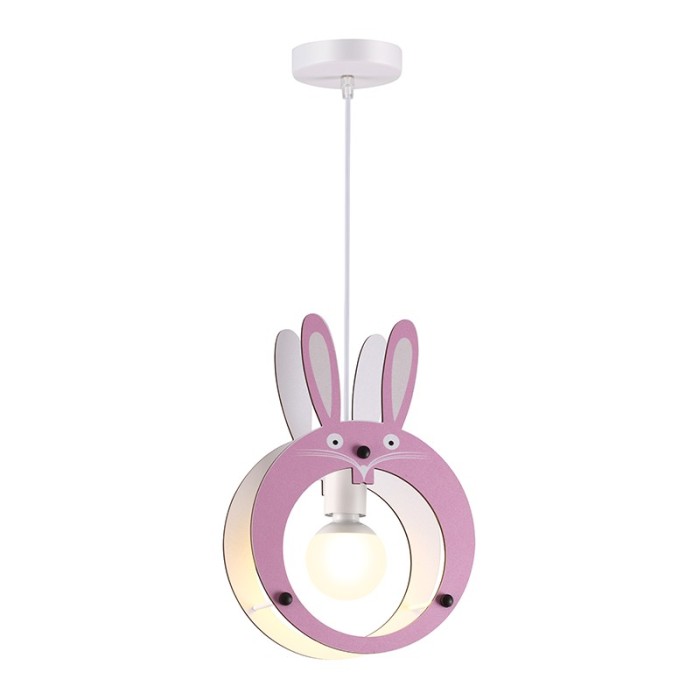 NETTO PENDANT LUMINAIRE 1ΧΕ27 BUNNY MDF 24X10XH100CM FARMA