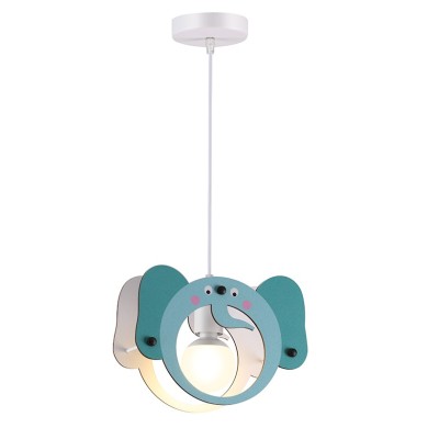 NETTO PENDANT LUMINAIRE 1ΧΕ27 ELEPHANT MDF 27X10XH100CM FARMA