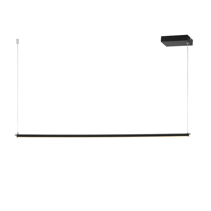 NETTO ΦΩΤΙΣΤΙΚΟ ΚΡΕΜΑΣΤΟ ΜΑΥΡΟ ΜΑΤ ΑΛΟΥΜΙΝΙΟ LED 20W 3000K 1600Lm IP20 1000Χ1500mm