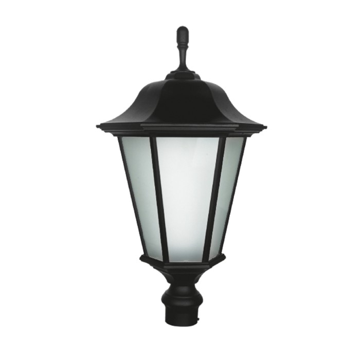 TRADITIONAL LANTERN LIGHT F60 SANDY BLACK 440Χ760 RAL C0026